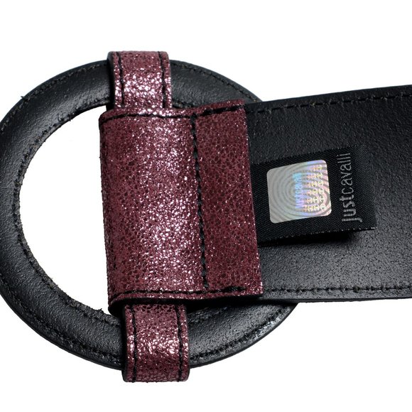 Just Cavalli Leather Sparkling Pink Women\'s Belt main image 4